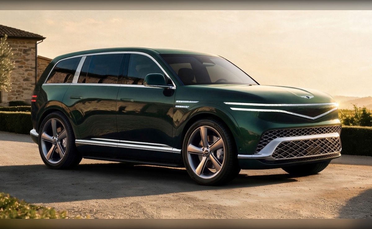 Genesis prepara un as bajo la manga para el GV90: podría sumar gasolina y solucionar el gran problema de los SUV eléctricos.