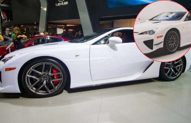 El Lexus LFA Nürburgring de solo 72 millas que puede convertirse en una pieza de colección irrepetible