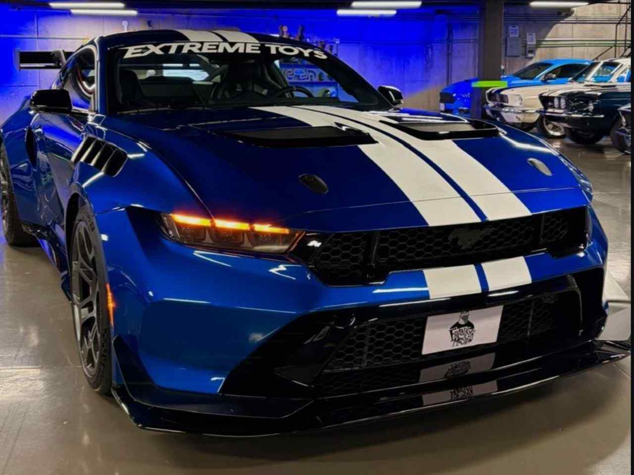 Franky Mostro ya tiene el Mustang GTD, el super auto que no cualquiera puede comprar