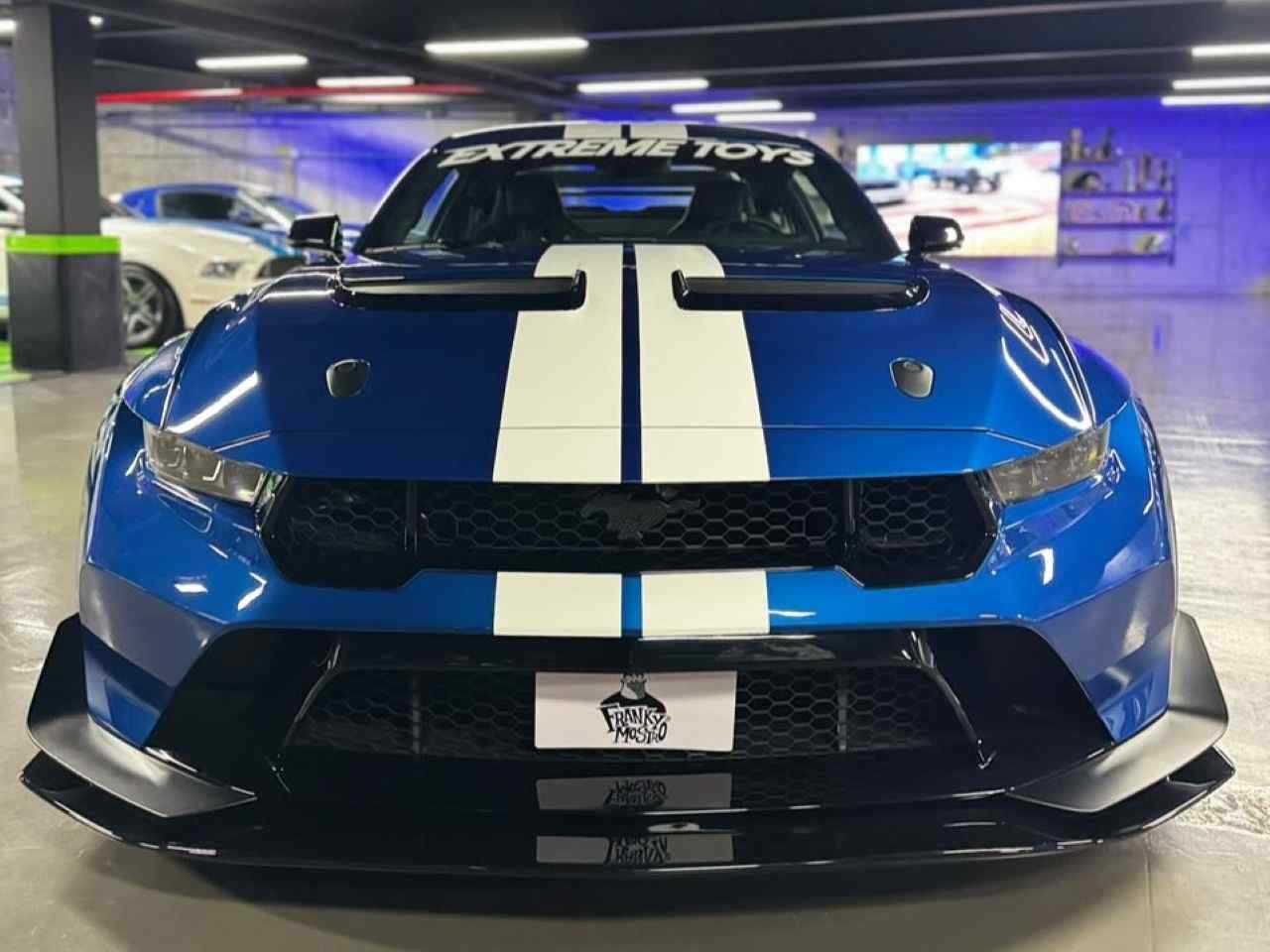Franky Mostro ya tiene el Mustang GTD, el super auto que no cualquiera puede comprar