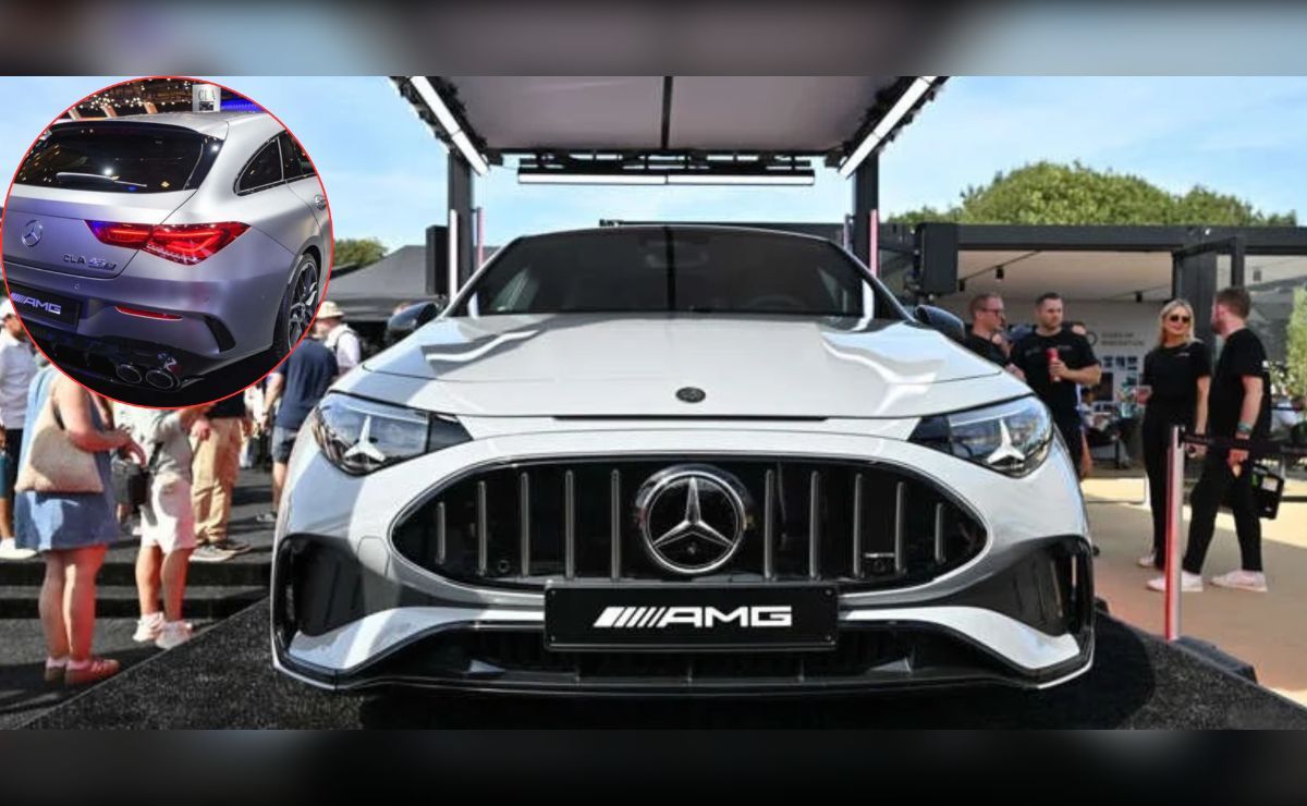 El Mercedes-AMG GLA eléctrico pierde camuflaje y deja al descubierto su lado más radical