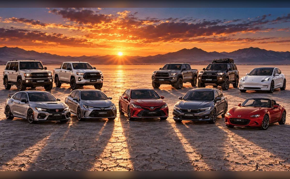 Los 8 coches que parecen indestructibles: Toyota y Honda lideran una lista que sorprende.