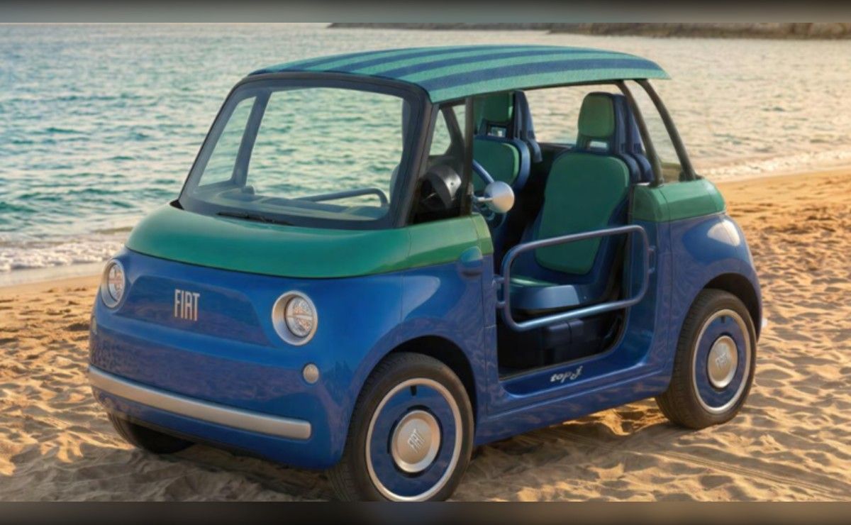 Un diseñador legendario transforma el eléctrico más barato de Fiat en una pequeña obra de arte.