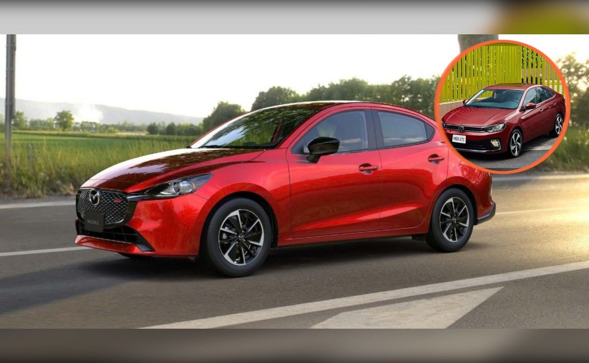 Volkswagen Virtus vs Mazda 2 en fotos: quién gana realmente la pelea por las ventas en México