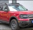 Ford Bronco Sport: advertencia de no utilizar el vehículo