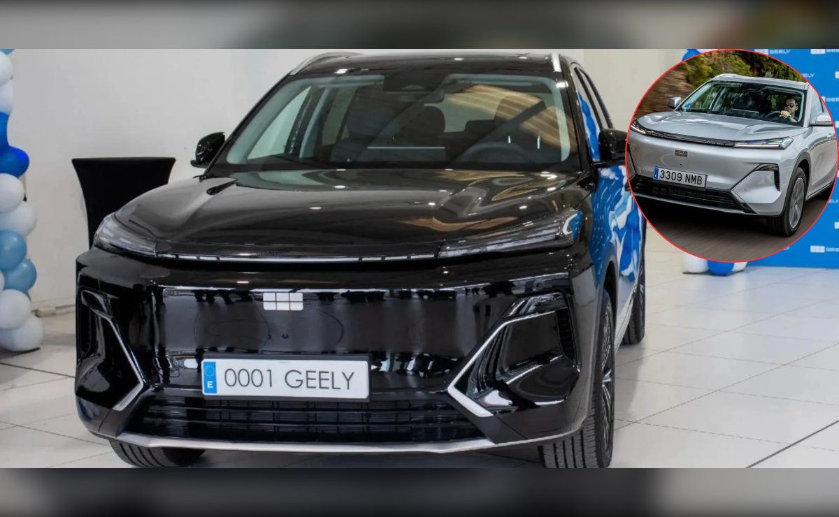 El Geely (marca propia) ya está en los concesionarios españoles: lo mostramos en fotos
